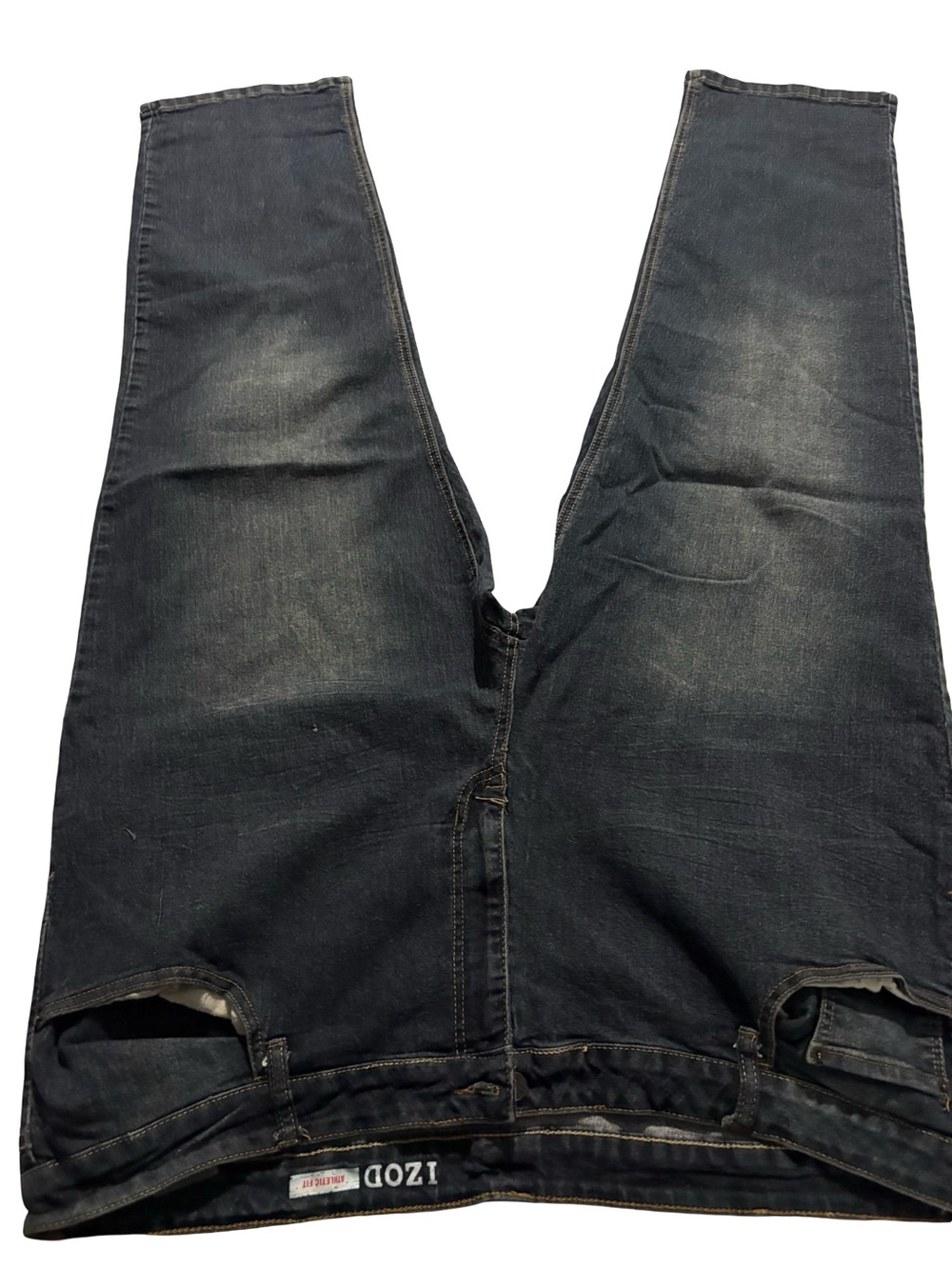 Izod Men’s Dark Indigo Relaxed Straight Jeans